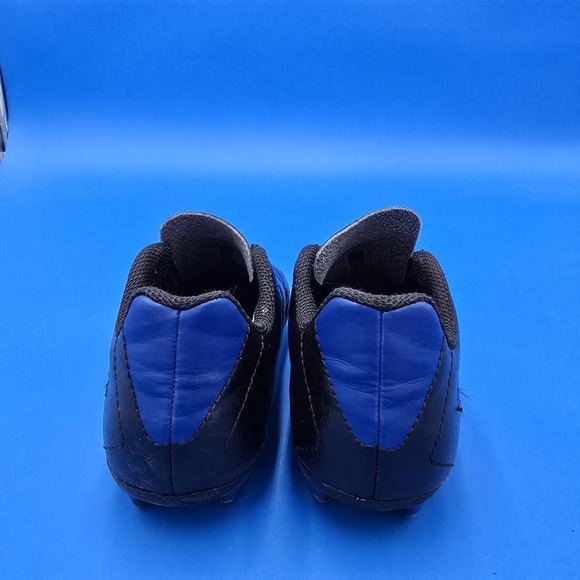 Adidas Boy's Goletto Vii FG J Black/Royal Soccer‎ Shoes FV2894 Size 13K - Picture 3 of 9